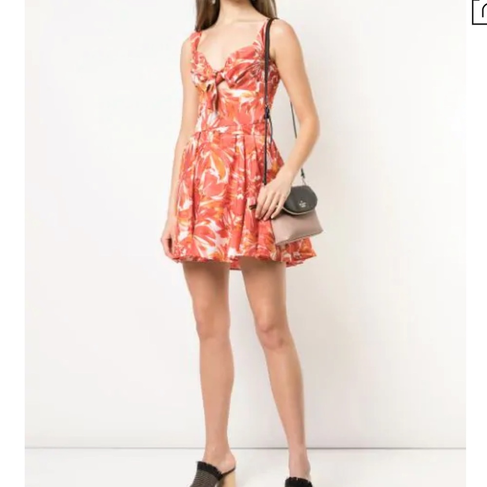 ALEXIS Floral-print Sweetheart Fit-&-flare Dress - Picture 4 of 4